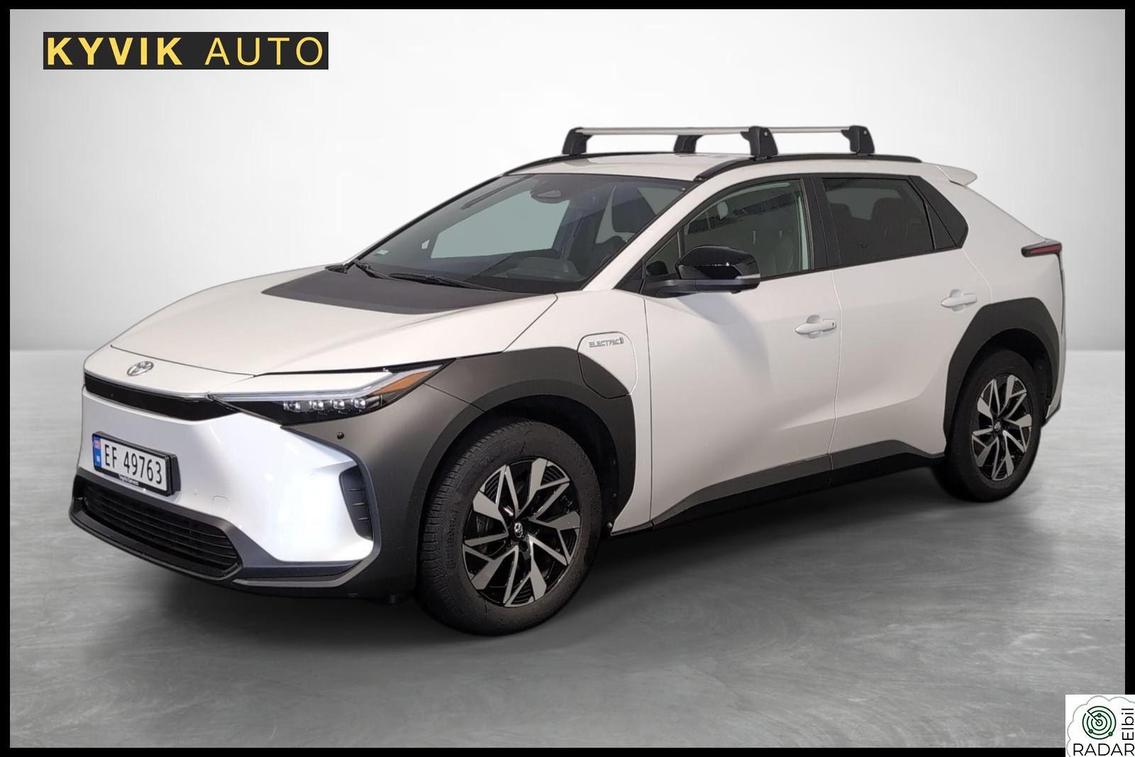 TOYOTA BZ4X EU-03.2027|204HK|2WD|APPLE CARPLAY|HENGERFESTE|TAKRAILS