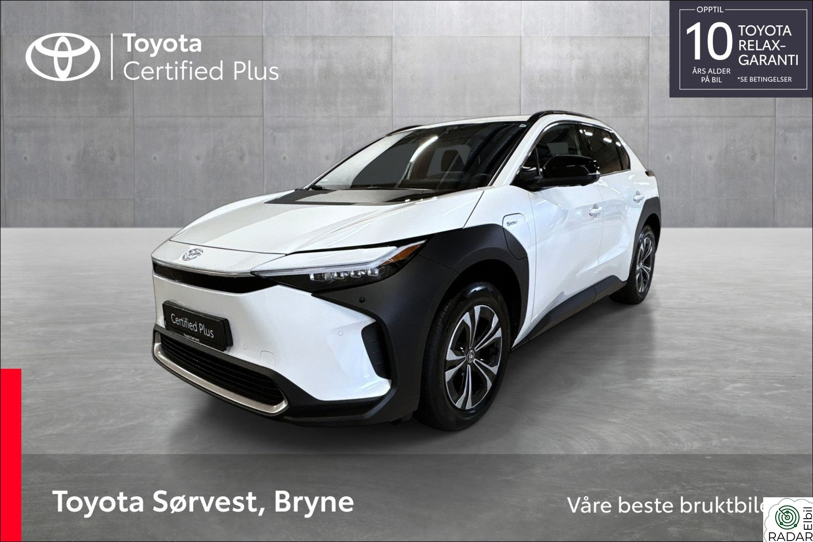 TOYOTA BZ4X Elektrisk 204 hk Automatgir Executive