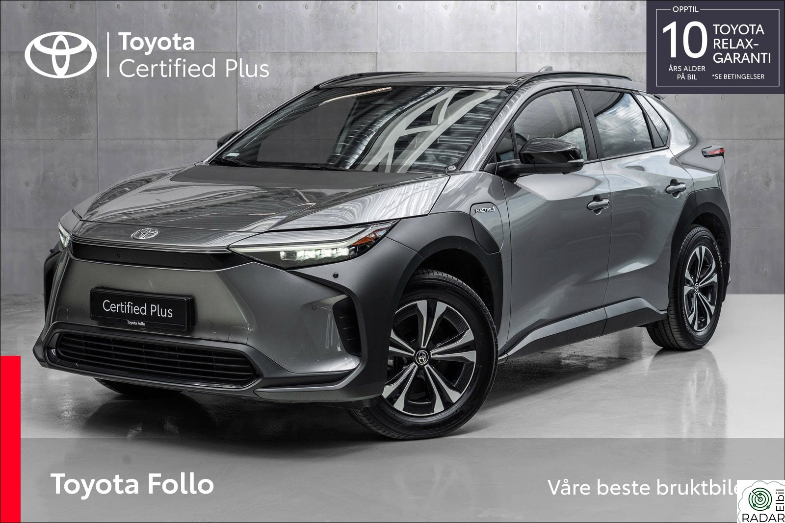 TOYOTA BZ4X 2WD Active Tech - HENGERFESTE