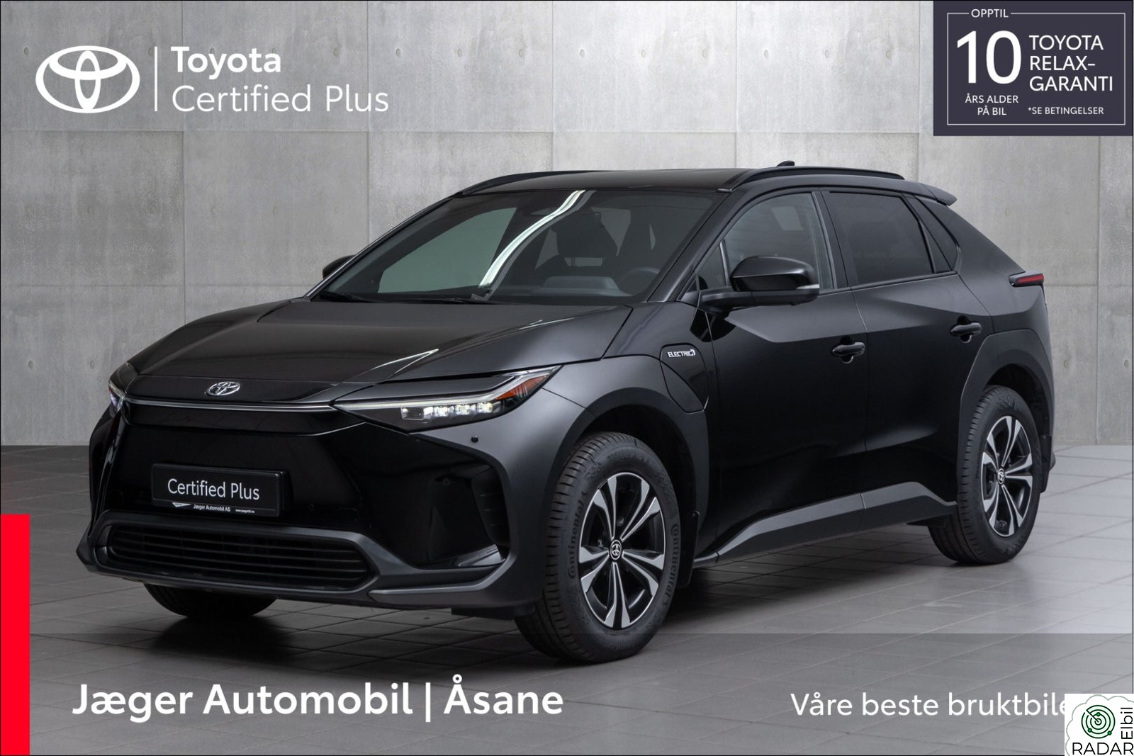 TOYOTA BZ4X BZ4X 2WD Active Tech INNBYTTEKAMPANJE