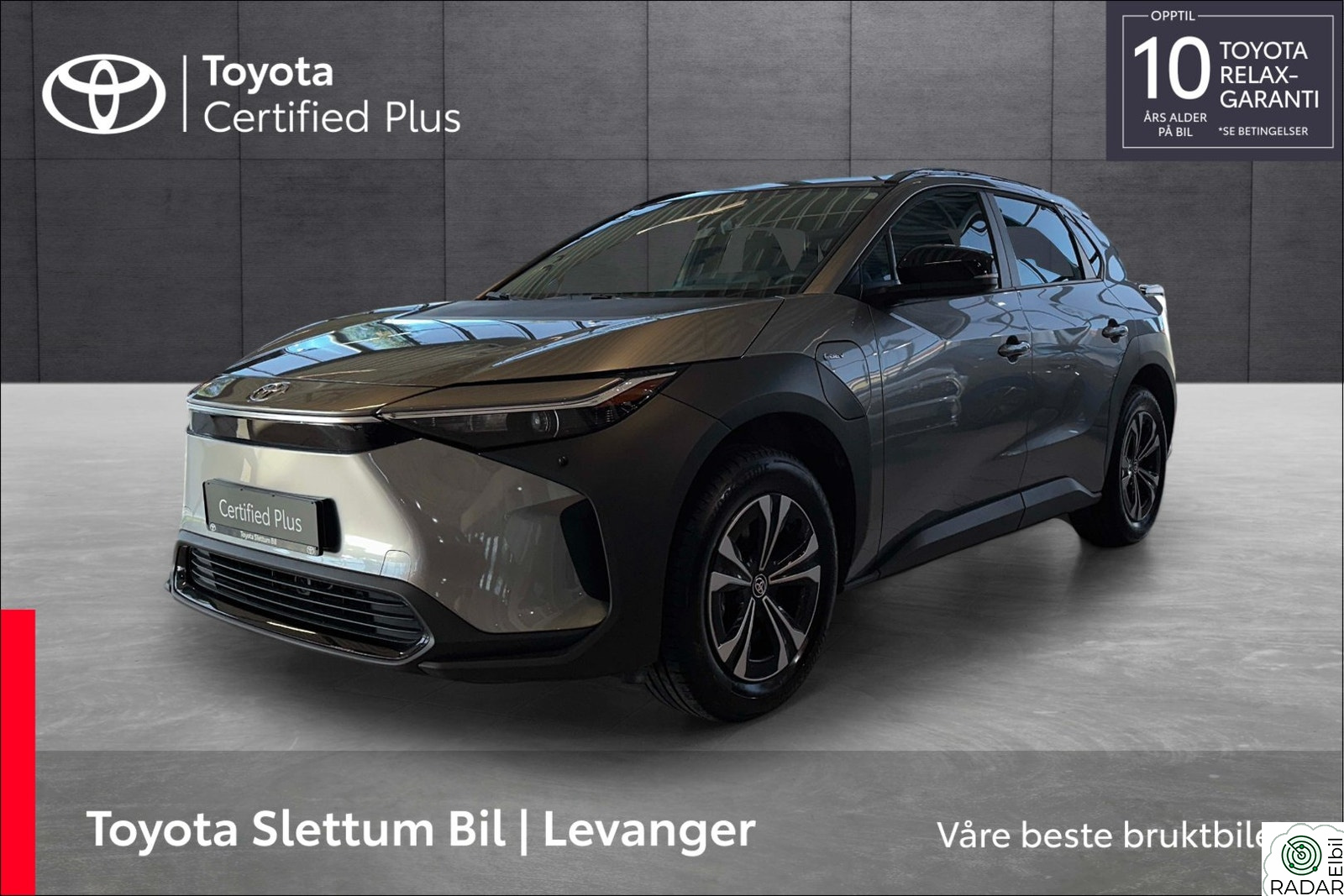 TOYOTA BZ4X 2WD Active med lav km