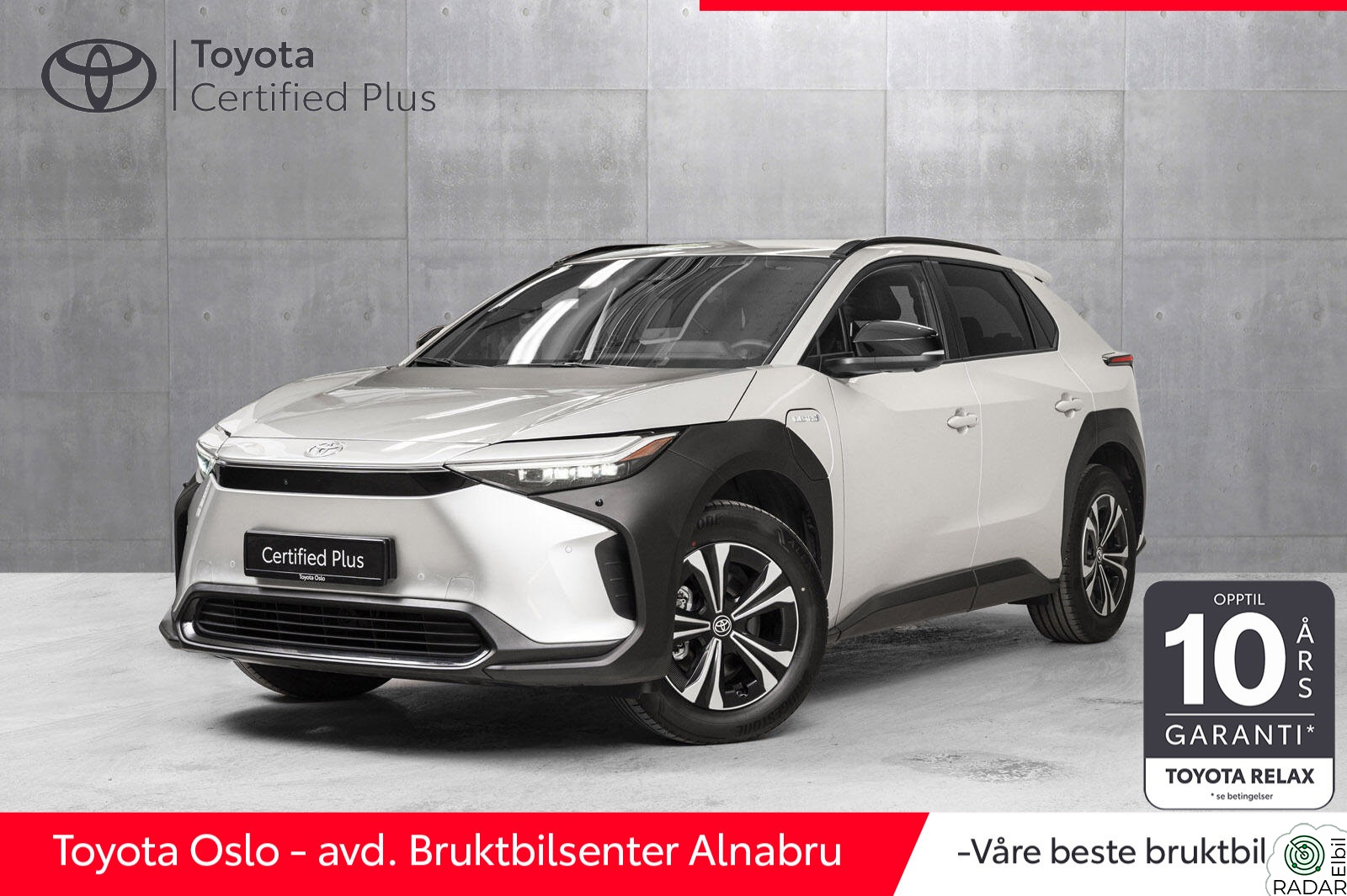 TOYOTA BZ4X 2WD Active Tech Kampanje,