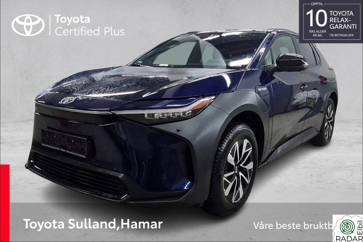 TOYOTA BZ4X 204HK 2WD Active Tech - Adaptiv cruise - El. bakluke