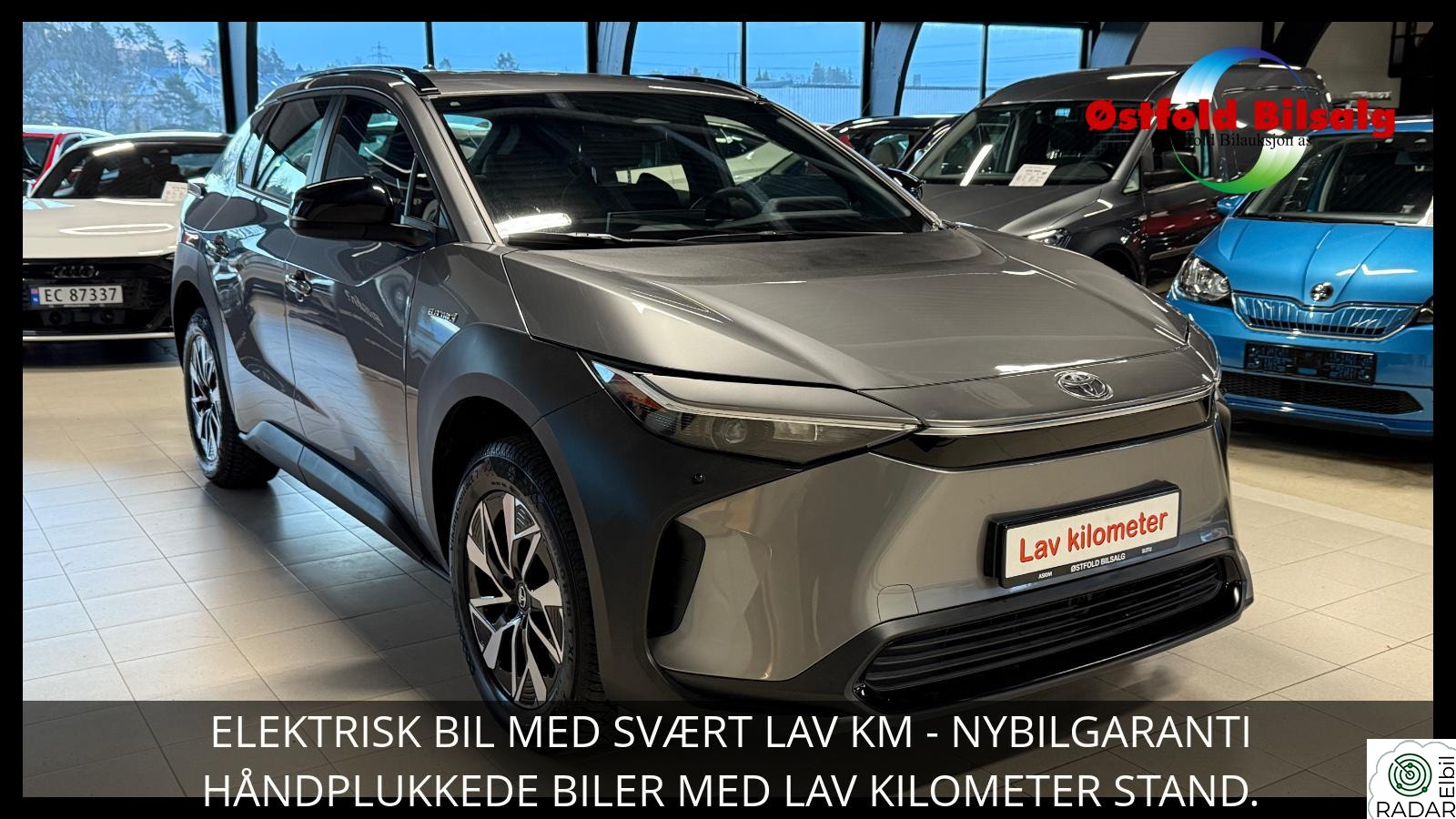 TOYOTA BZ4X ACTIVE 2WD 503WLTP RYGGEKAMERA NAVI OPPVARMET RATT