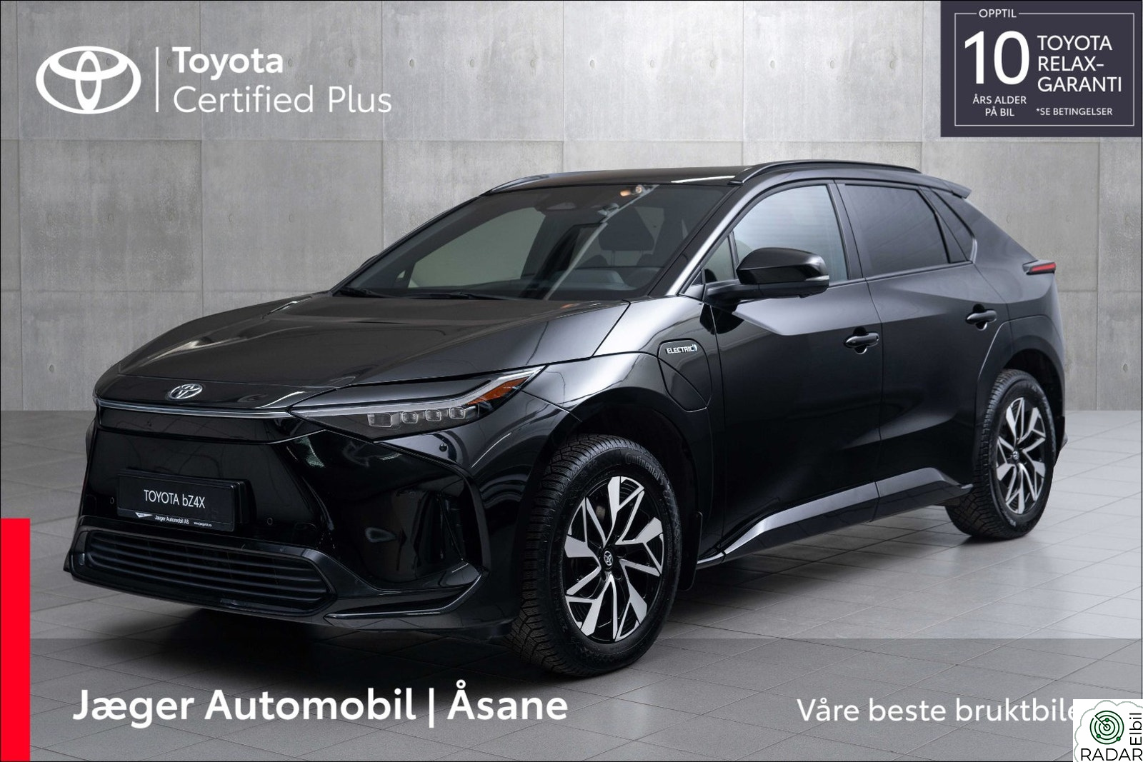TOYOTA BZ4X 2WD Active Tech INNBYTTEKAMPANJE