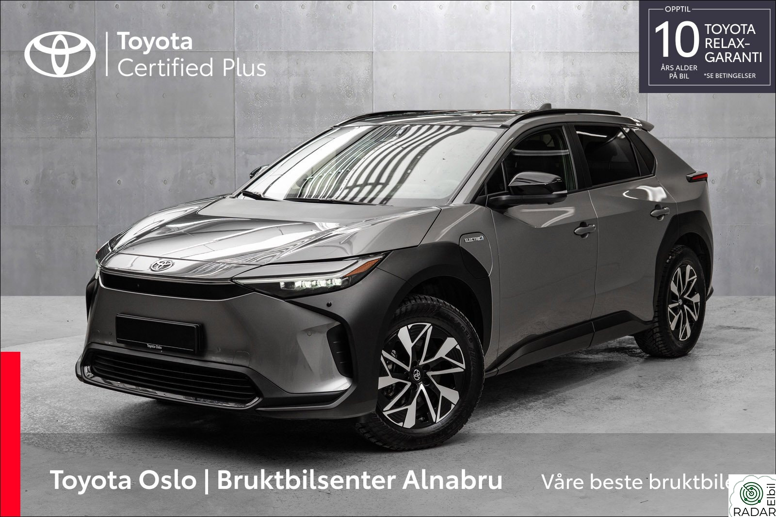 TOYOTA BZ4X AWD Active Tech, Hengerfeste
