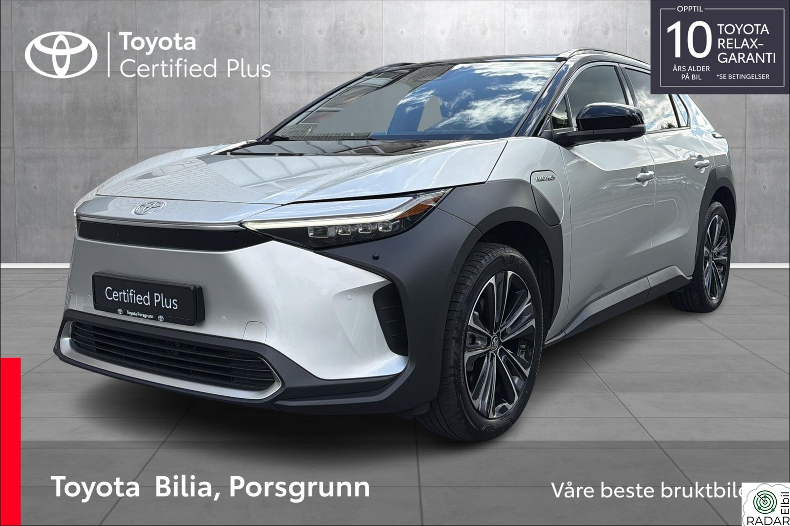 TOYOTA BZ4X 71.4 kWh AWD Executive Bi-tone JBL Panorama Glasstak