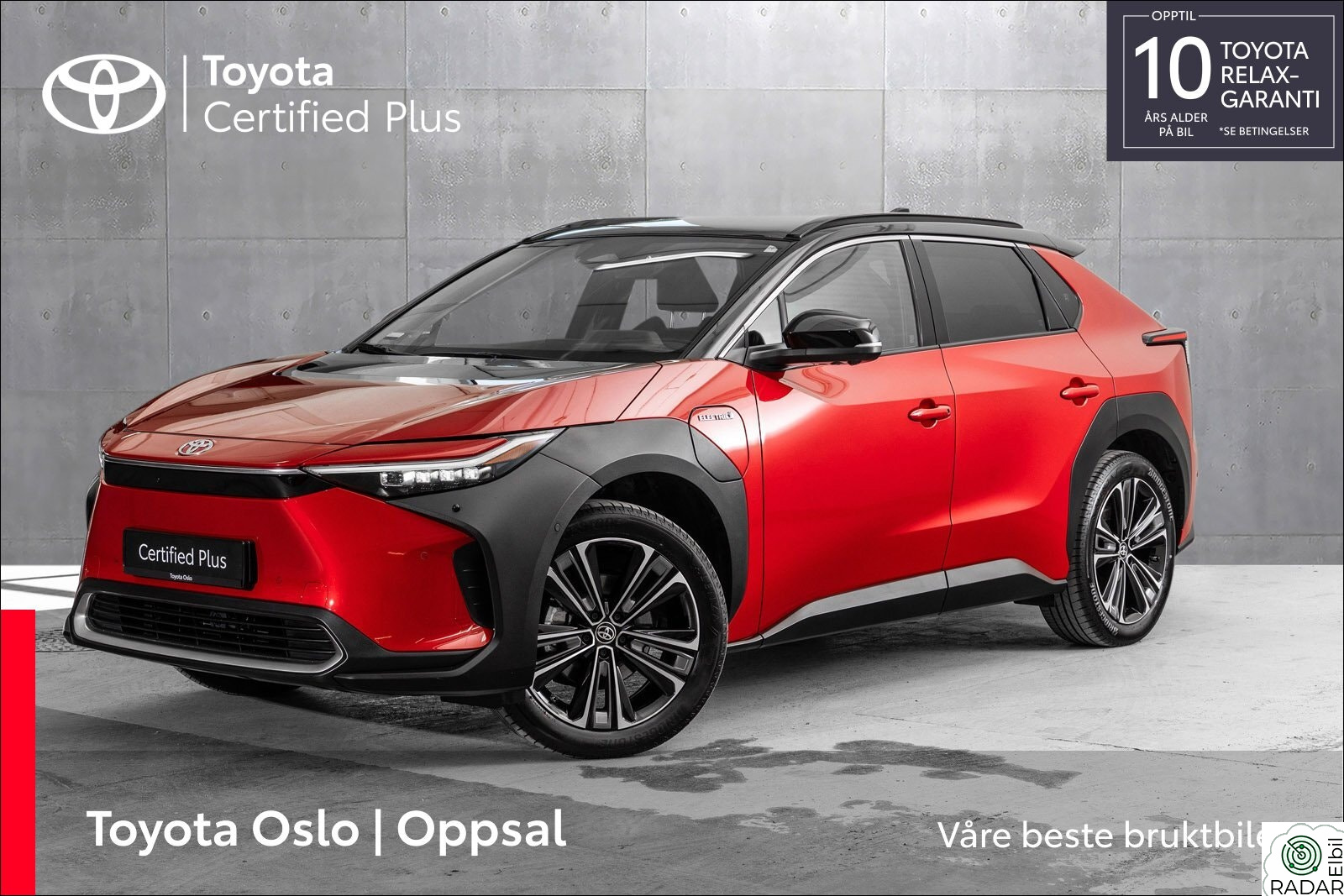 TOYOTA BZ4X AWD Executive Bitone