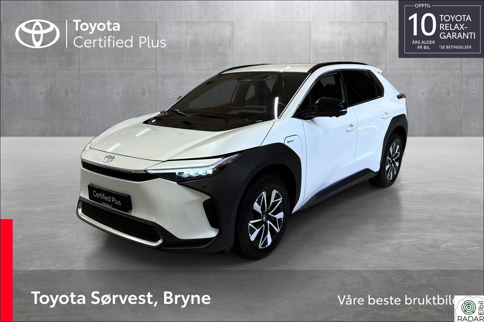 TOYOTA BZ4X Elektrisk 218 hk Automatgir AWD Executive