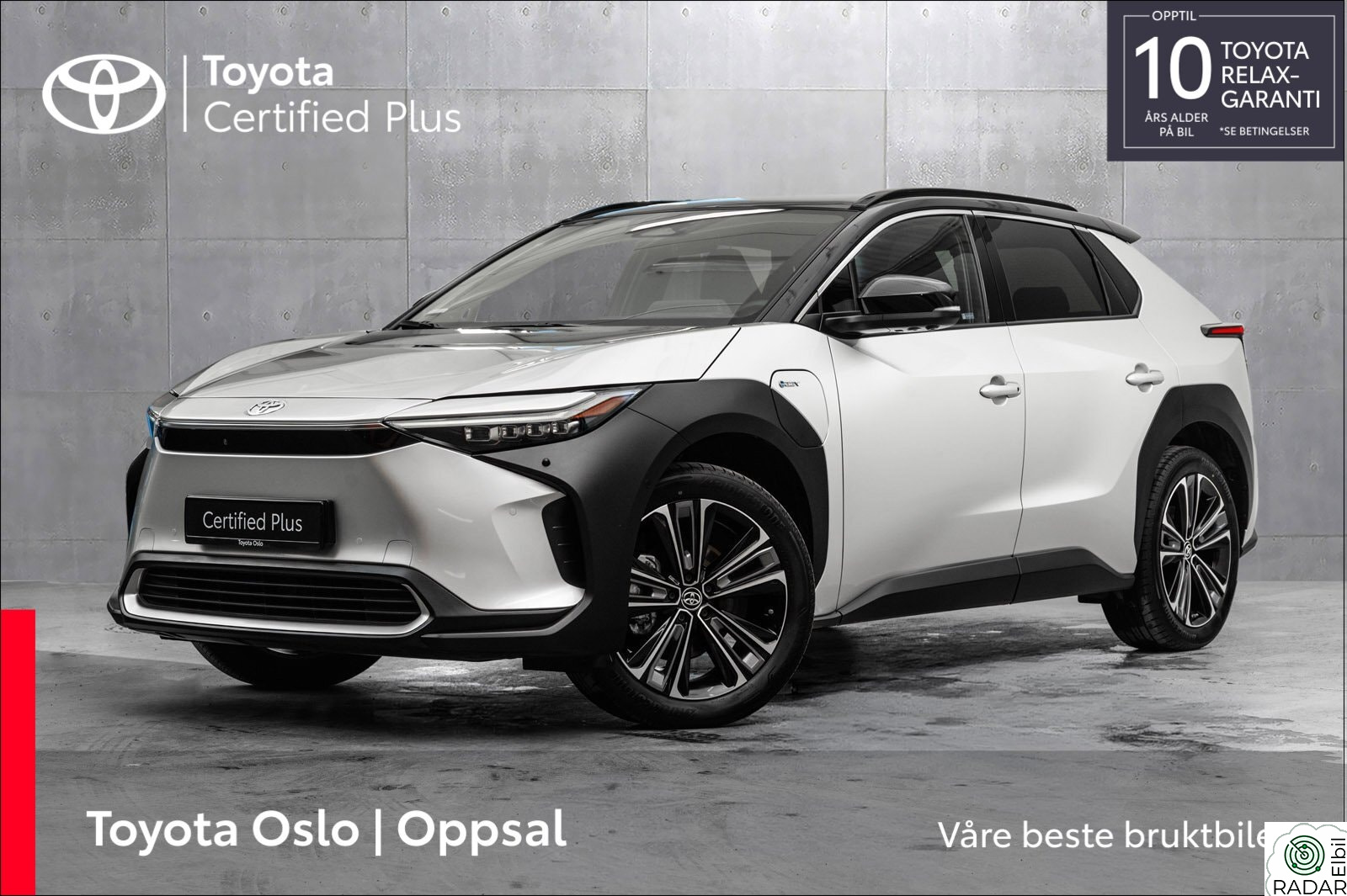 TOYOTA BZ4X AWD Executive Bitone
