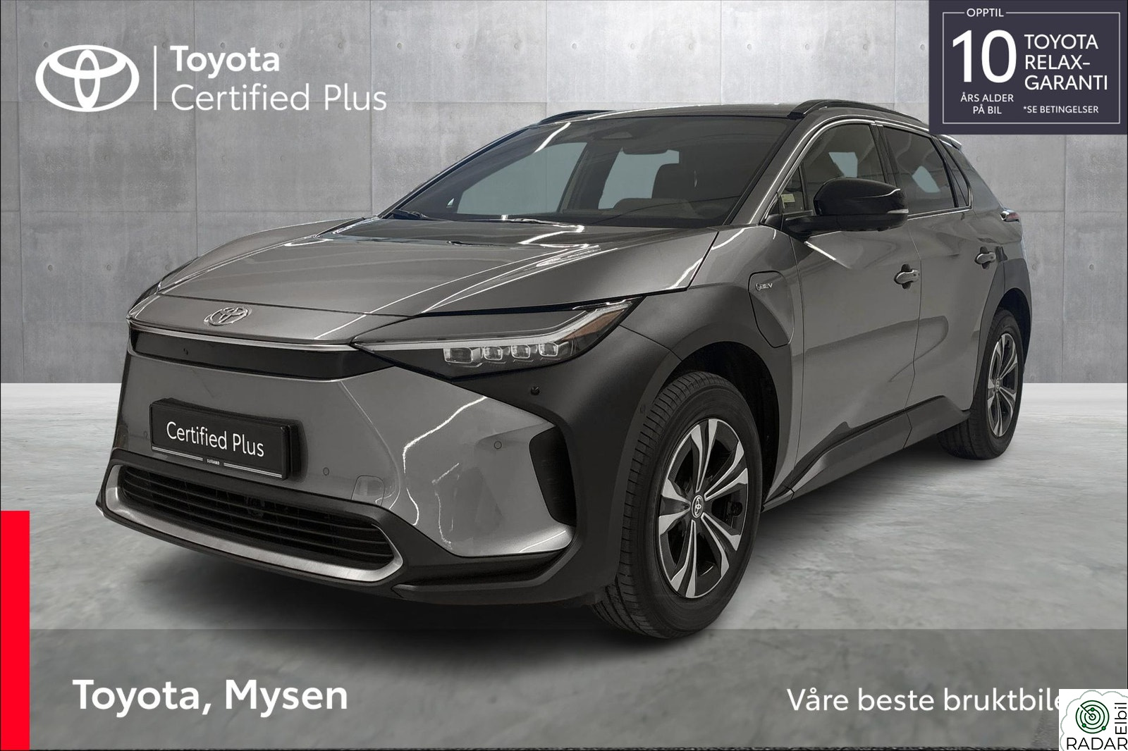TOYOTA BZ4X Lav km! - Executive AWD - 218hk,