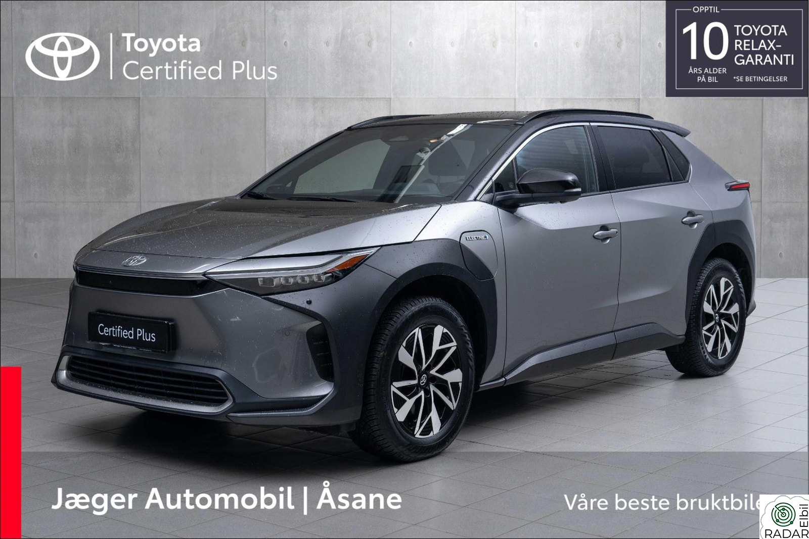 TOYOTA BZ4X AWD Executive Bitone INNBYTTEKAMPANJE
