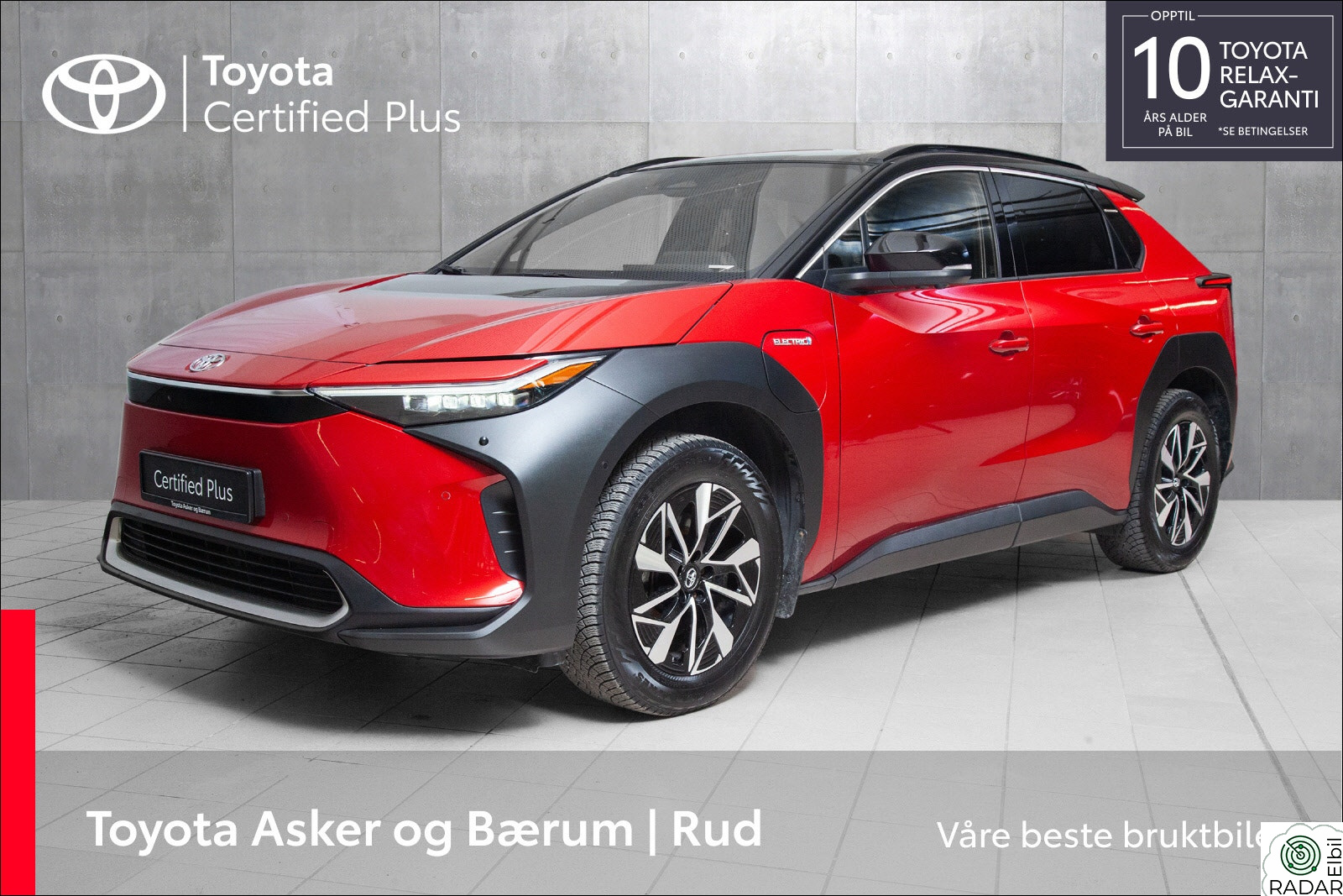 TOYOTA BZ4X AWD Executive Bitone Panorama