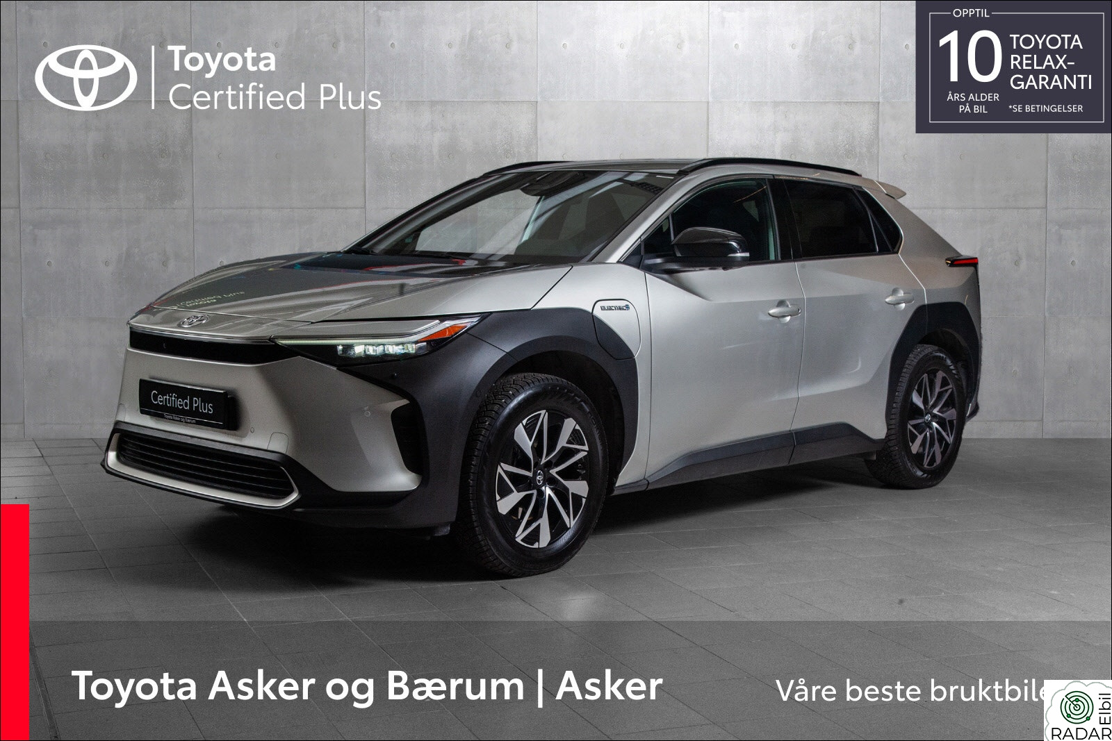 TOYOTA BZ4X AWD Executive m/HENGERFESTE