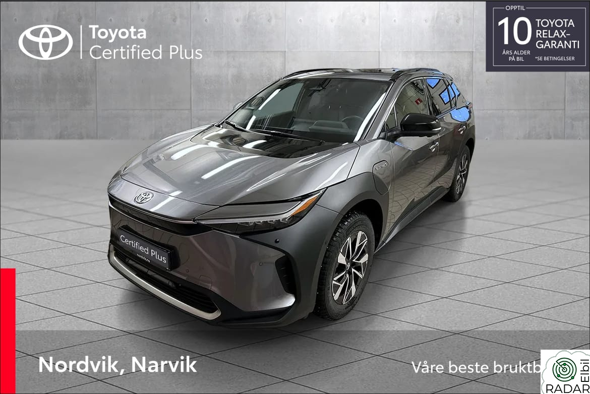 TOYOTA BZ4X AWD Ececutive m LED-bar og hengerfeste