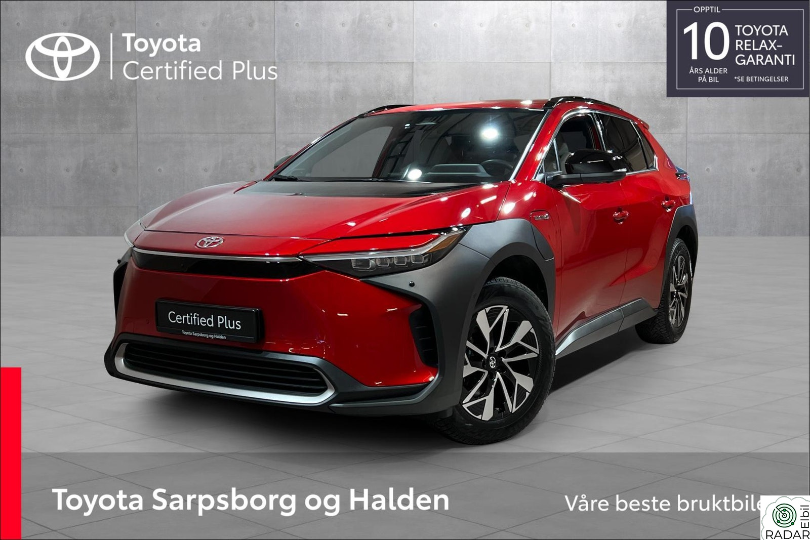 TOYOTA BZ4X AWD Executive, KAMPANJEBIL,