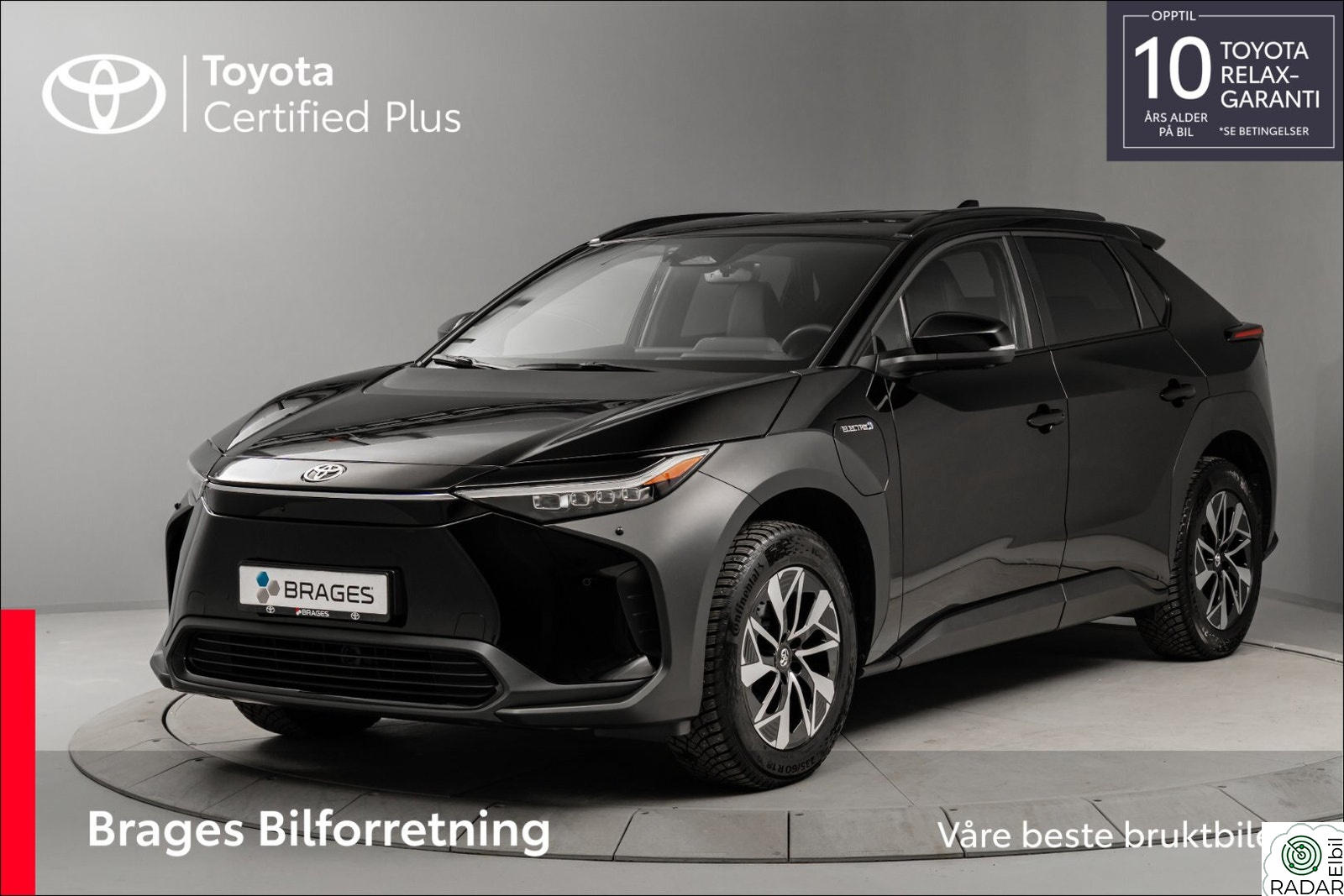 TOYOTA BZ4X AWD Active Tech // Sjekk servicehistorikk, LAV KM!