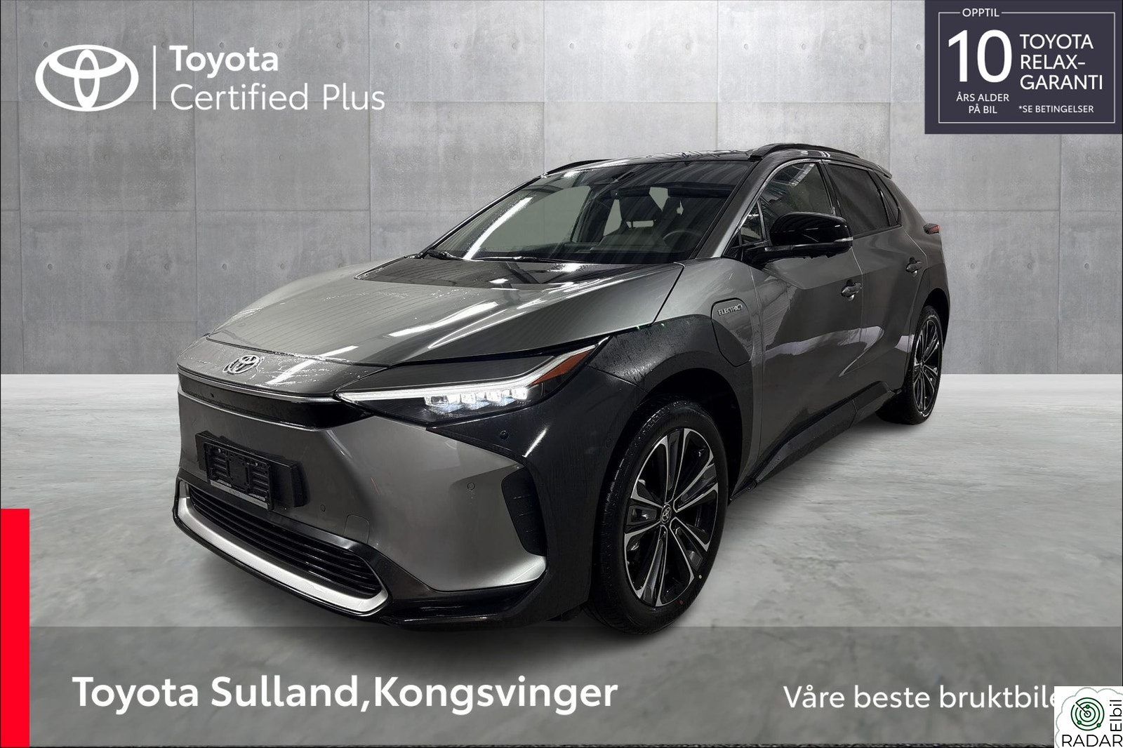 TOYOTA BZ4X Executive I AWD I Norsk garanti