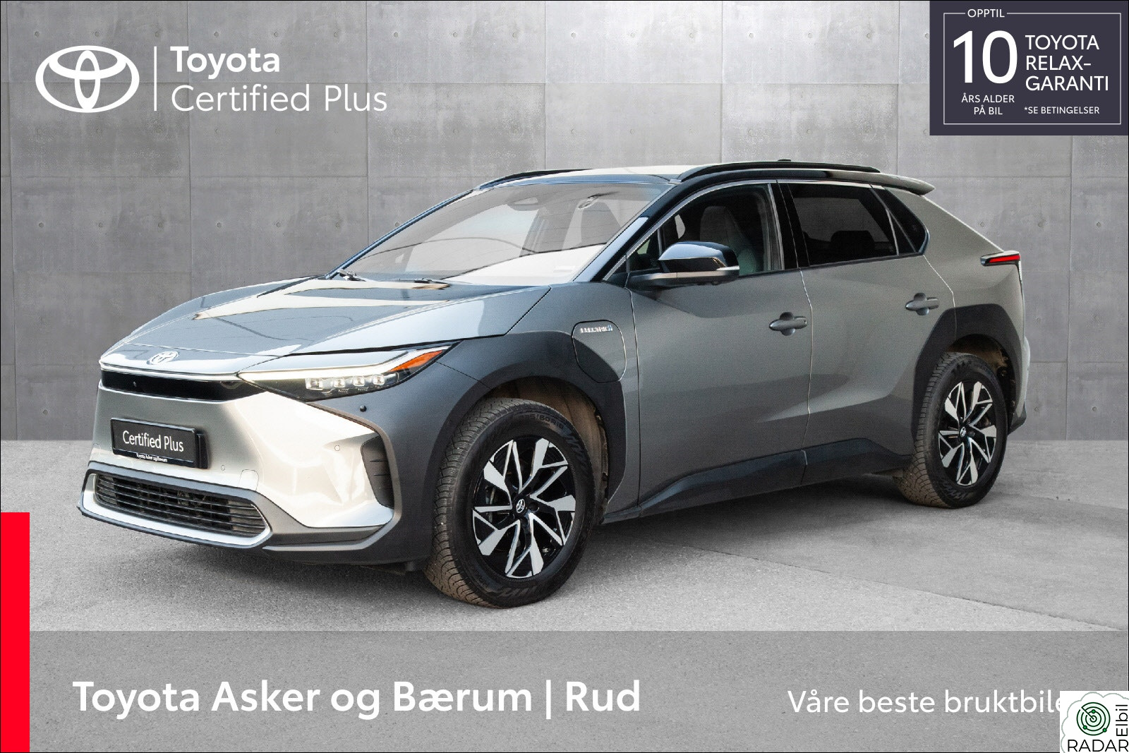 TOYOTA BZ4X AWD Executive Bitone Panorama