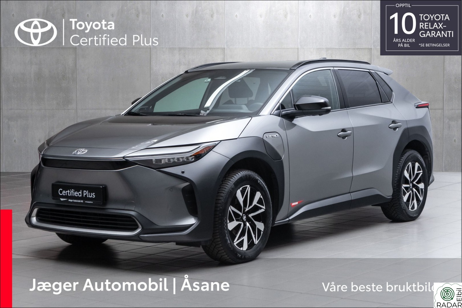 TOYOTA BZ4X AWD Executive  INNBYTTEKAMPANJE