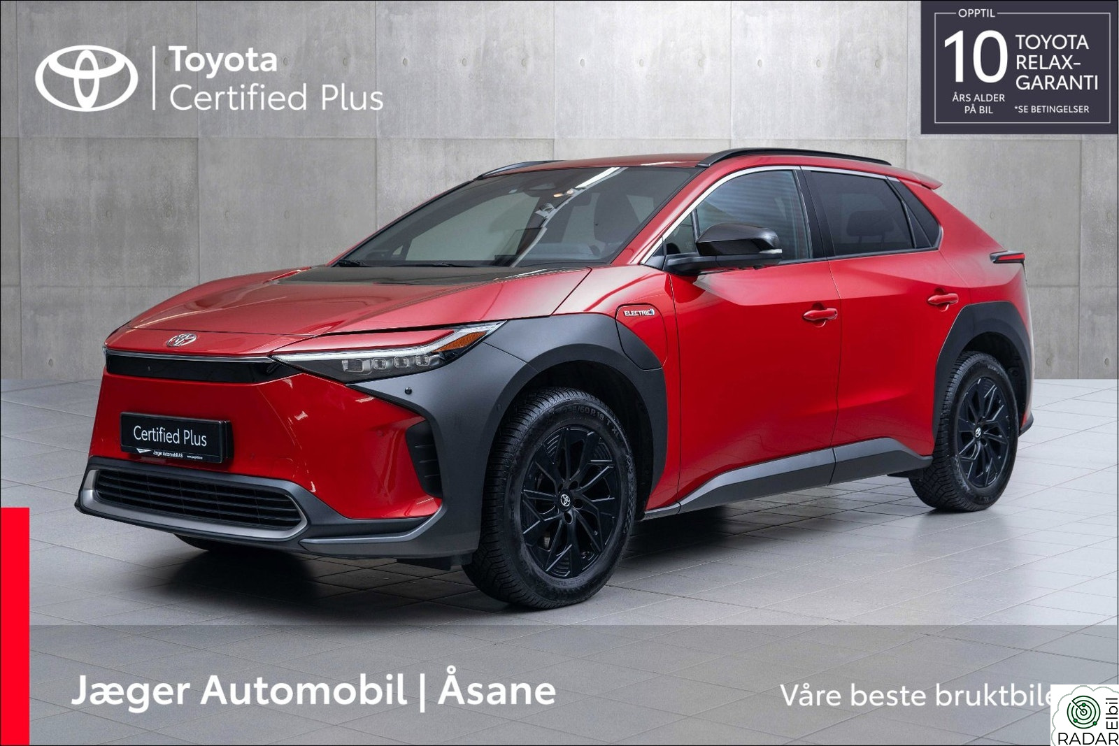 TOYOTA BZ4X AWD Executive  INNBYTTEKAMPANJE