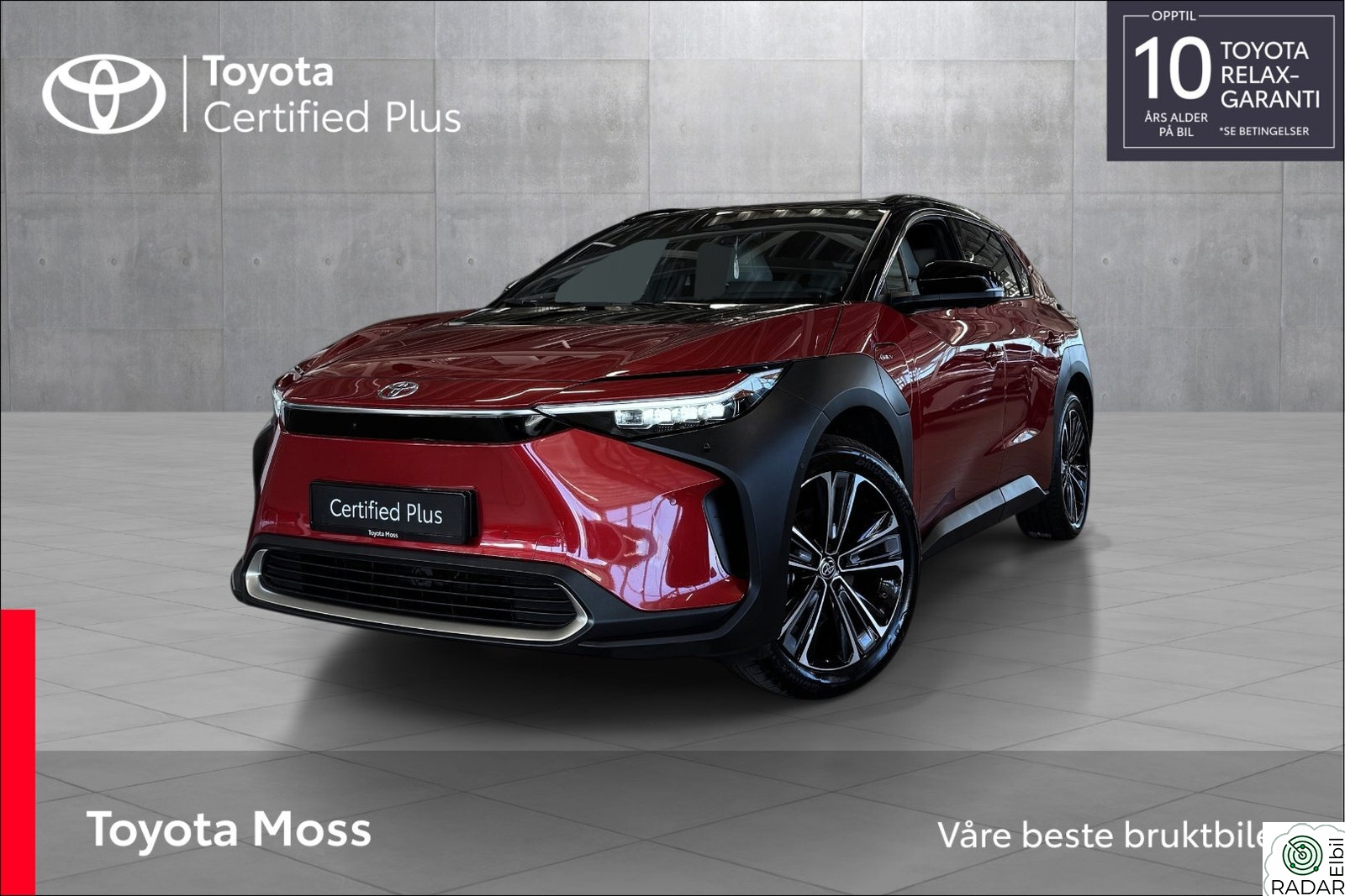 TOYOTA BZ4X AWD Executive Bitone / LYST INTERIØR /