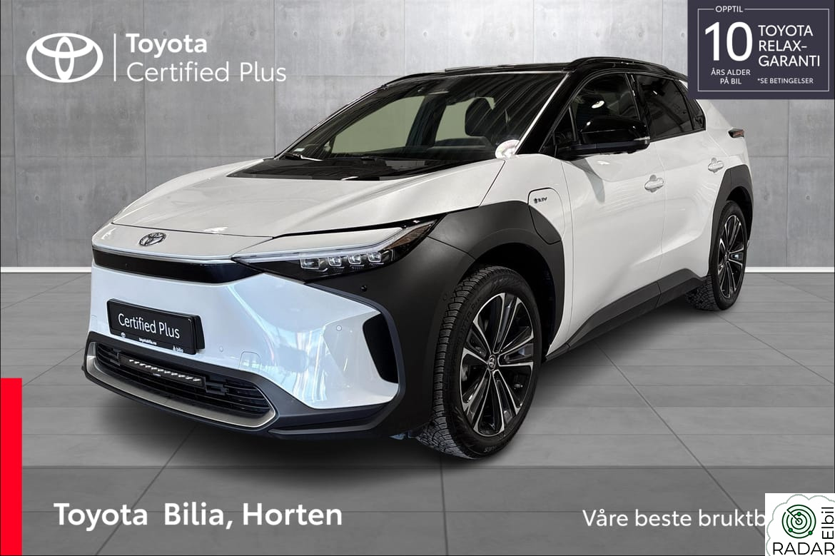 TOYOTA BZ4X Demobil / Executive Bi-tone / Lysplanke / AWD