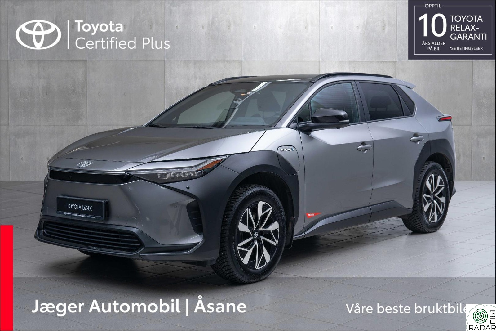 TOYOTA BZ4X AWD Active Tech INNBYTTEKAMPANJE