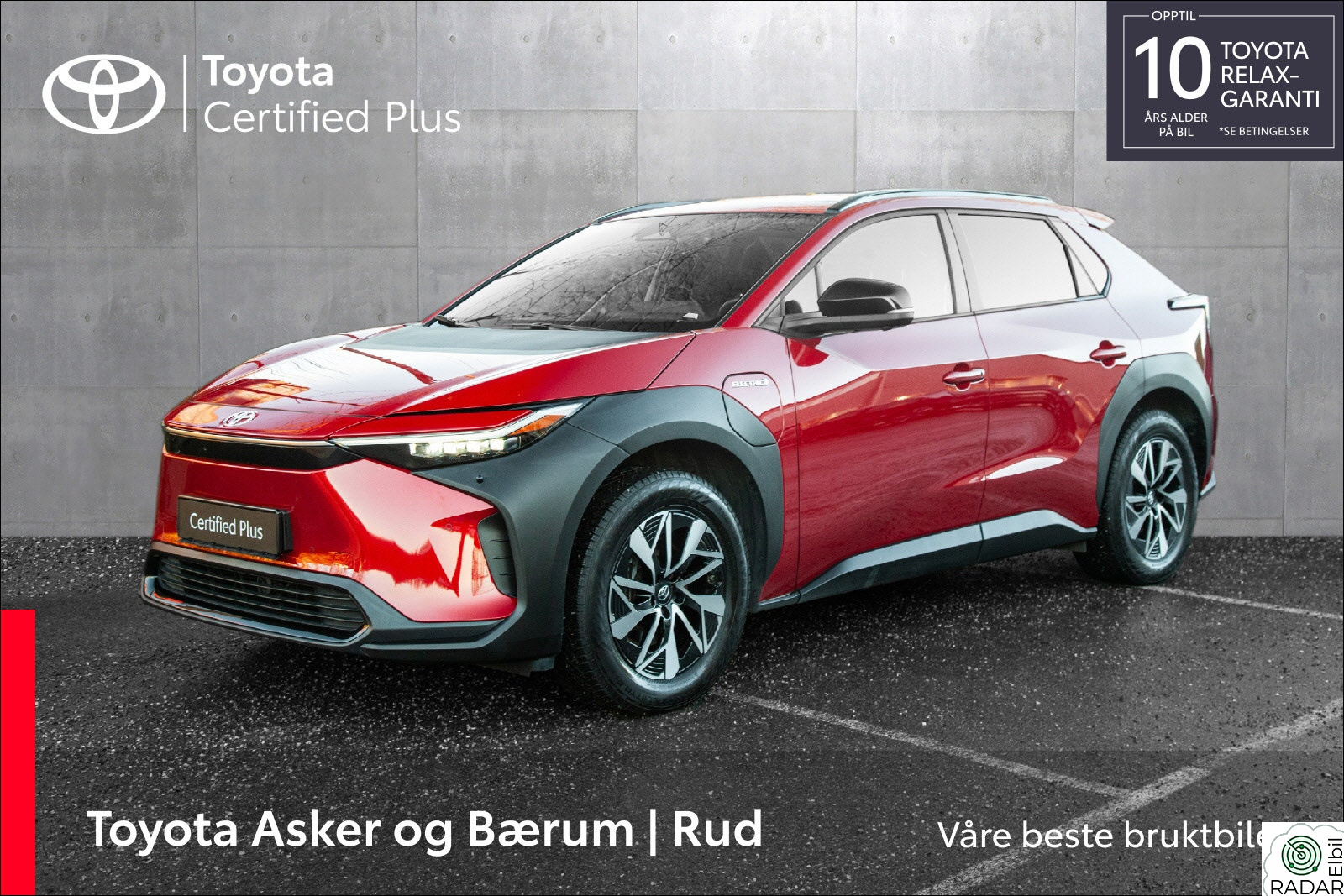 TOYOTA BZ4X AWD Active Tech