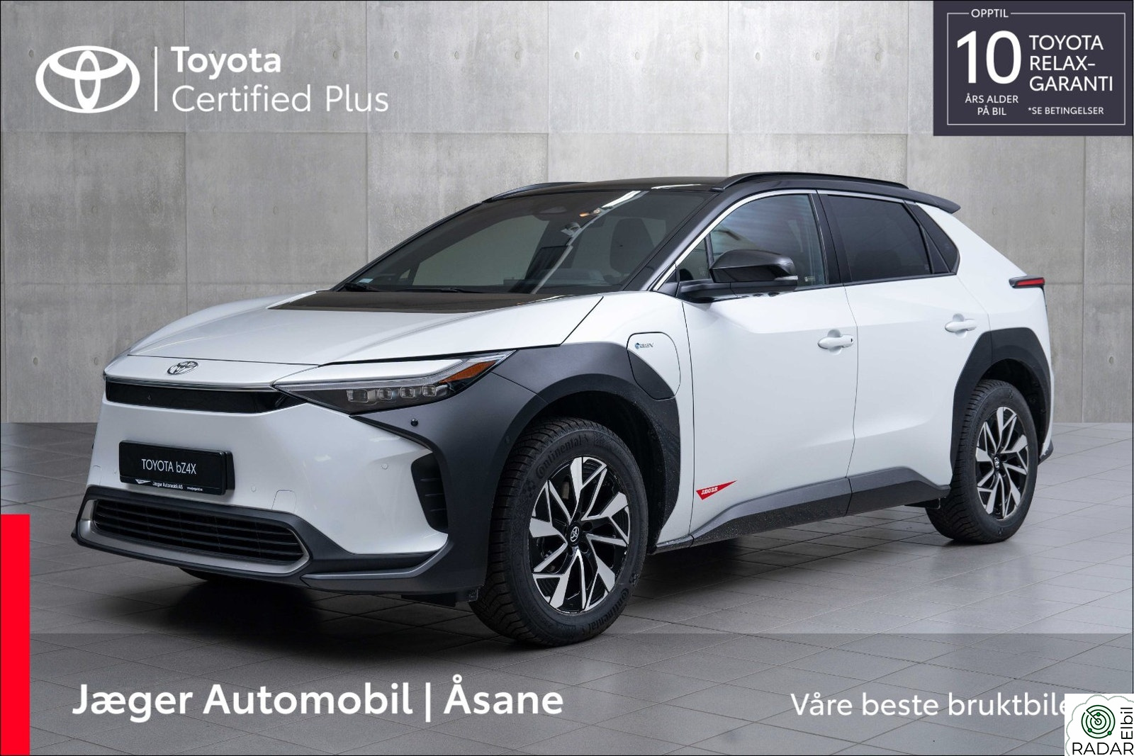 TOYOTA BZ4X AWD Executive Bitone Panorama INNBYTTEKAMPANJE