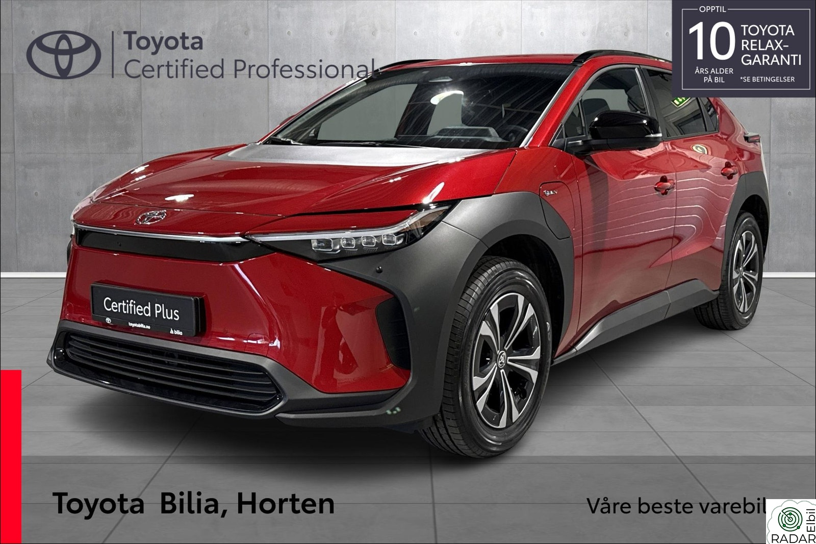 TOYOTA BZ4X AWD / Active Tech / Velholdt / LAV KM