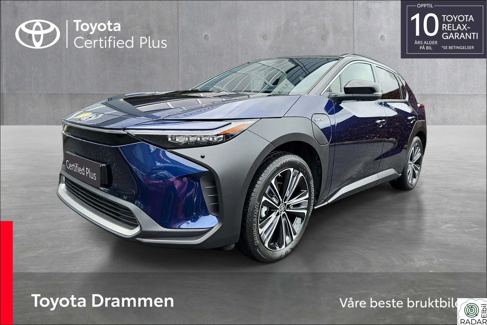 TOYOTA BZ4X AWD Executive Bitone HENGERFESTE!