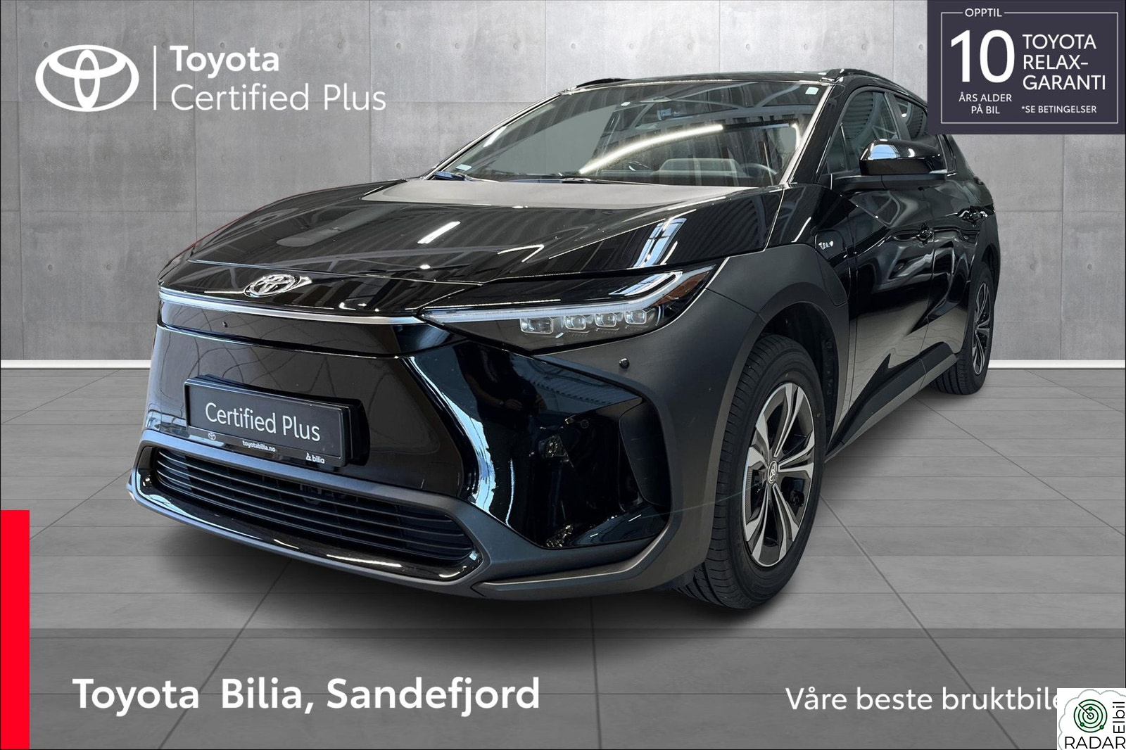 TOYOTA BZ4X 218 hk Active Tech AWD, Rentekampanje 6.25% med 35% EK