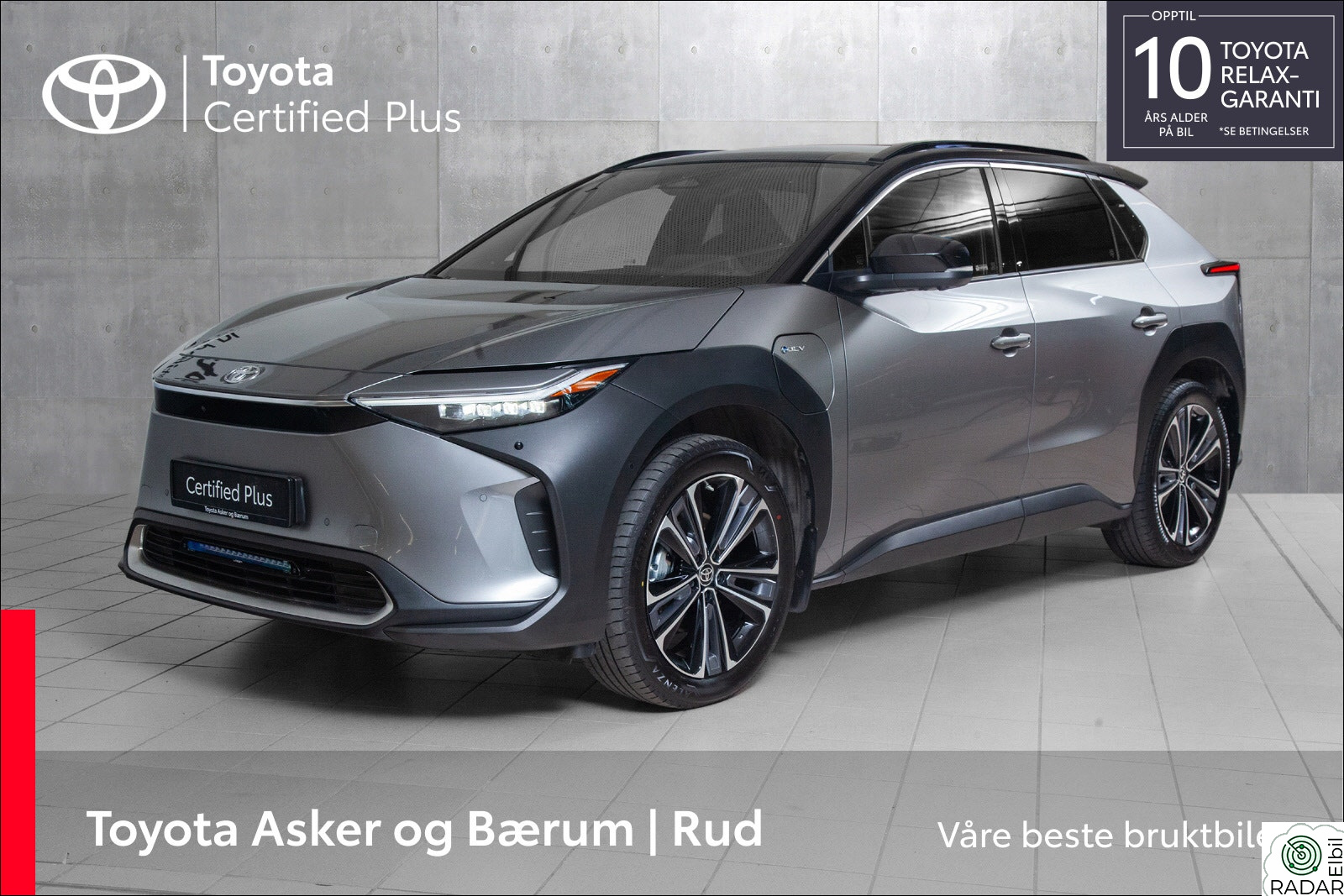 TOYOTA BZ4X AWD Executive Bitone Hengerfeste