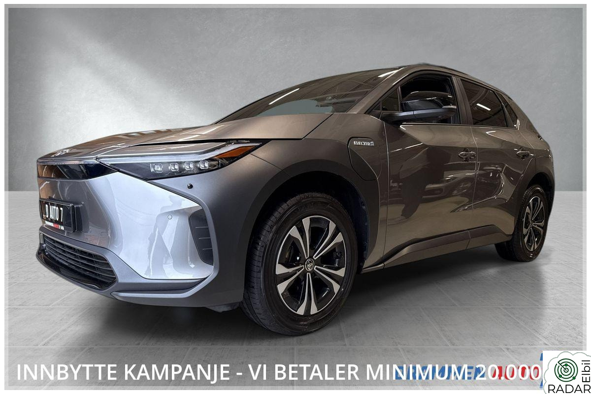 TOYOTA BZ4X Electric 218HK/Automat/ACC/Ryggekamera/Navi/360/4x4++