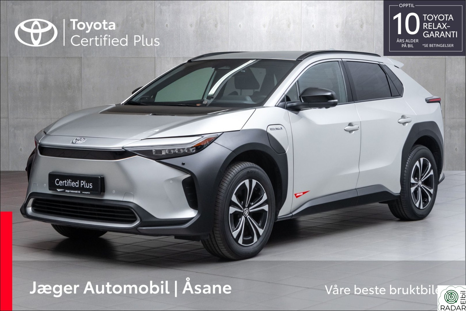 TOYOTA BZ4X AWD Executive  INNBYTTEKAMPANJE