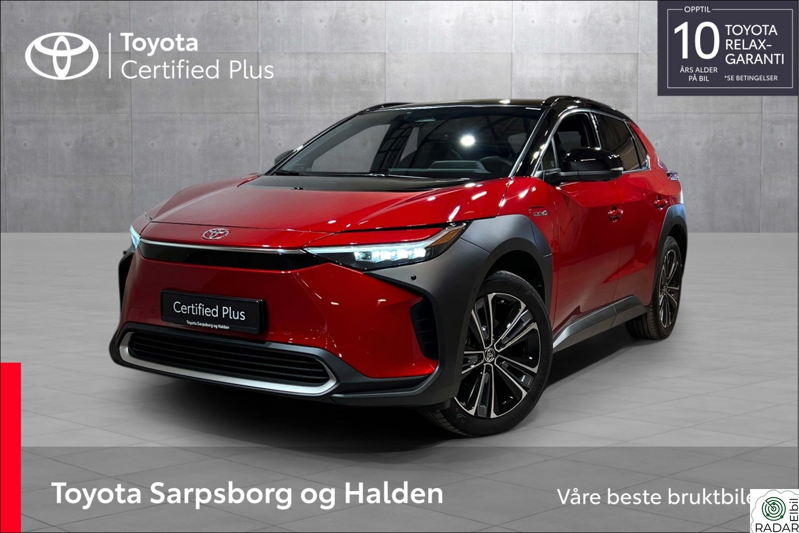TOYOTA BZ4X AWD Executive Bitone/panor., HENGERFESTE,