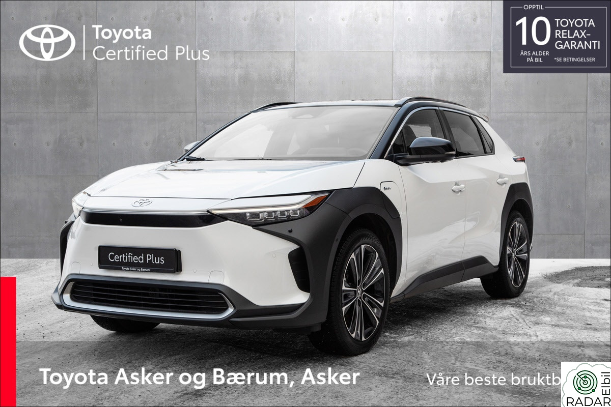 TOYOTA BZ4X AWD Executive Bitone INNBYTTEKAMPANJE, HENGERFESTE, JBL