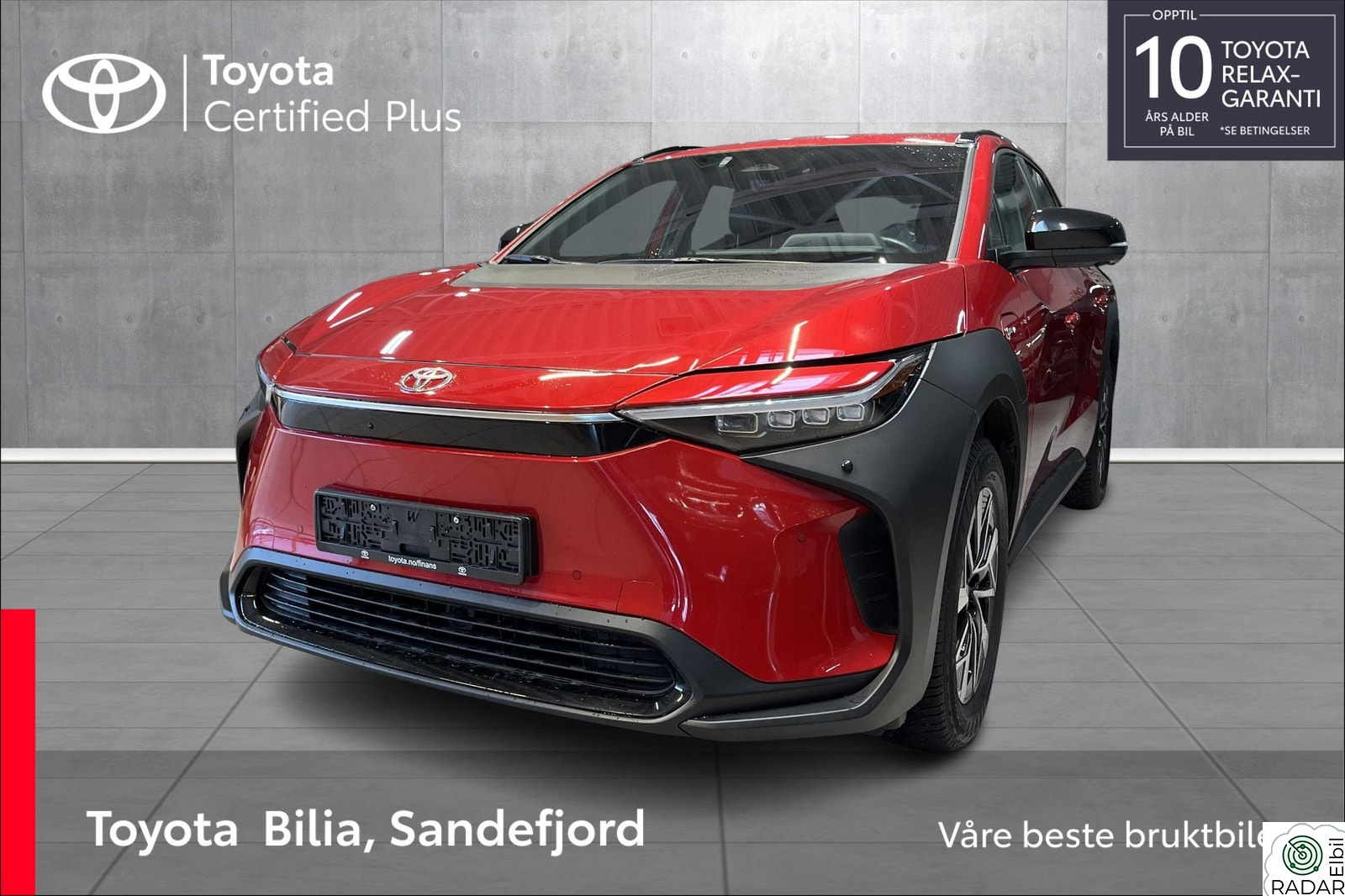 TOYOTA BZ4X BZ4X 218 HK AUT Active Tech Rentekam 6.25% med 35%EK