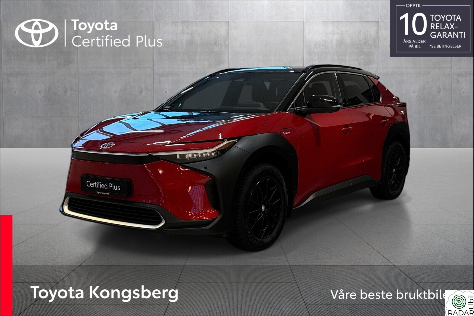 TOYOTA BZ4X AWD Executive Bitone TOPPUTGAVE M/H.FESTE