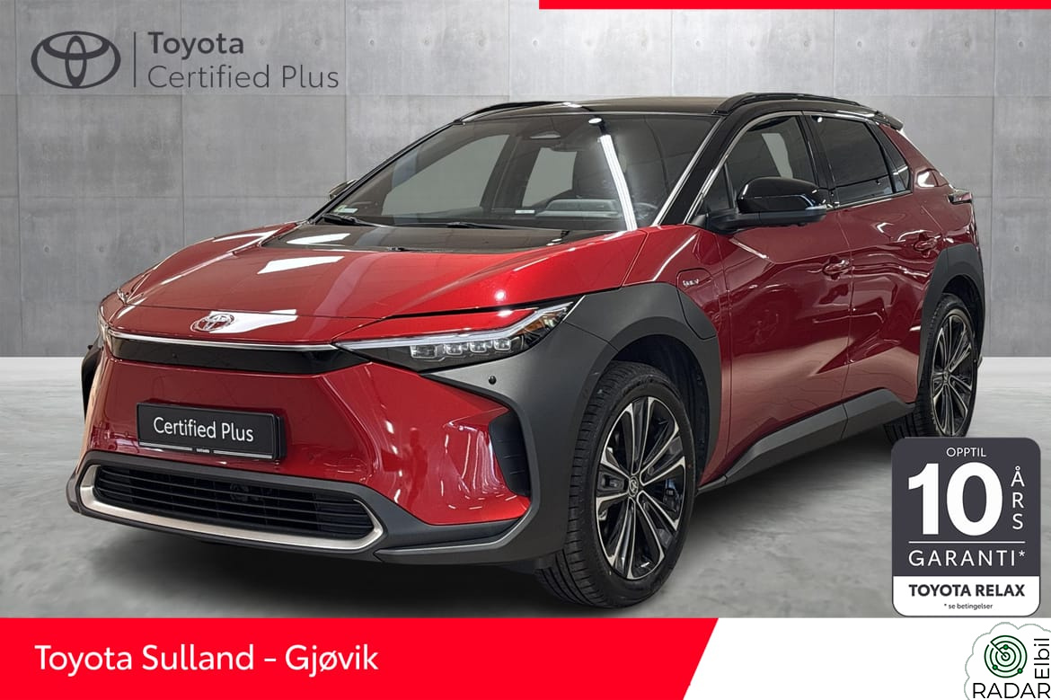 TOYOTA BZ4X AWD | Executive Bitone | Skinn | Velholdt | Krok