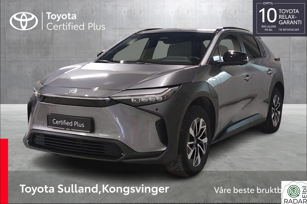 TOYOTA BZ4X Lav km I Kompl. service I Meget velholdt