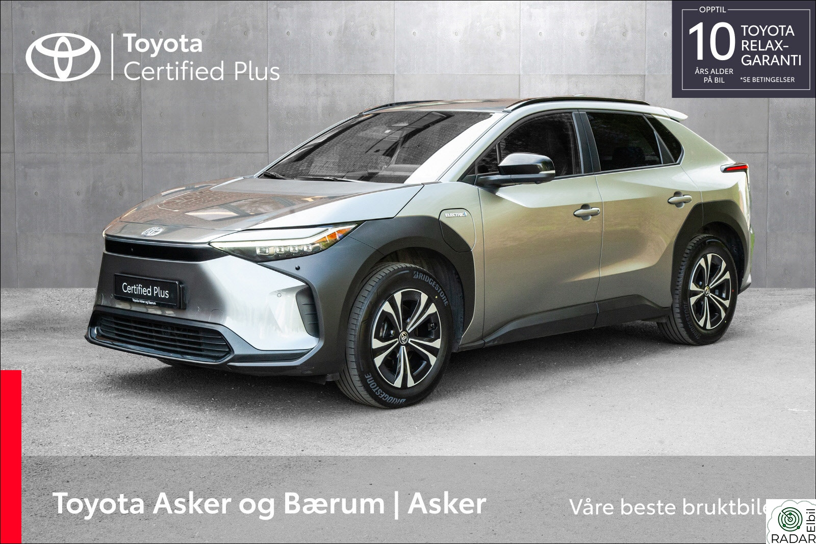 TOYOTA BZ4X AWD Active Tech Hengerfeste
