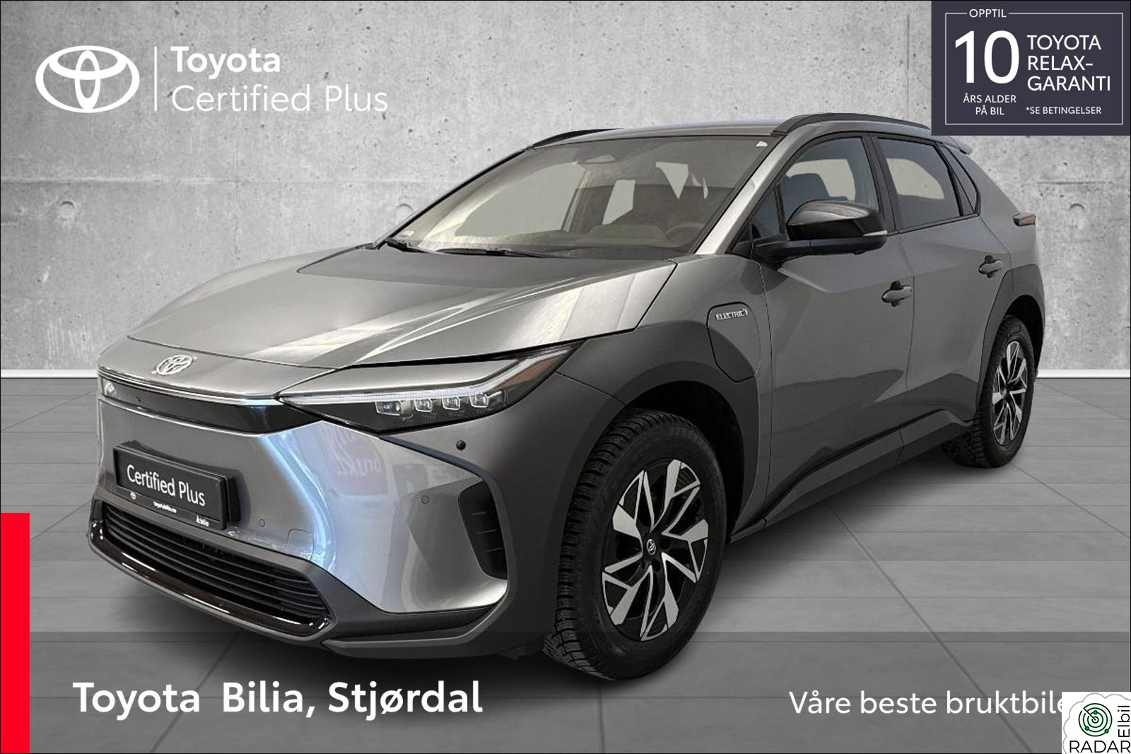 TOYOTA BZ4X Elektrisk 4x4 Active Tech, 1 eier, Flott bil