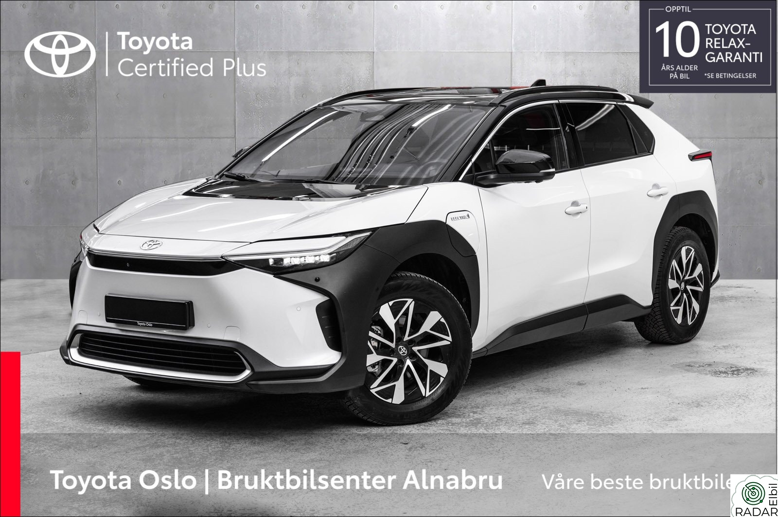 TOYOTA BZ4X AWD Executive Bitone, Hengerfeste