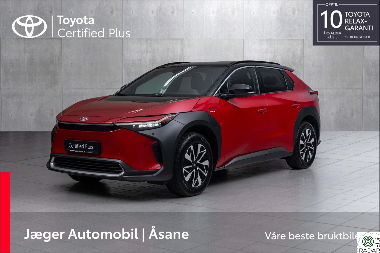 TOYOTA BZ4X AWD Executive Bitone INNBYTTEKAMPANJE