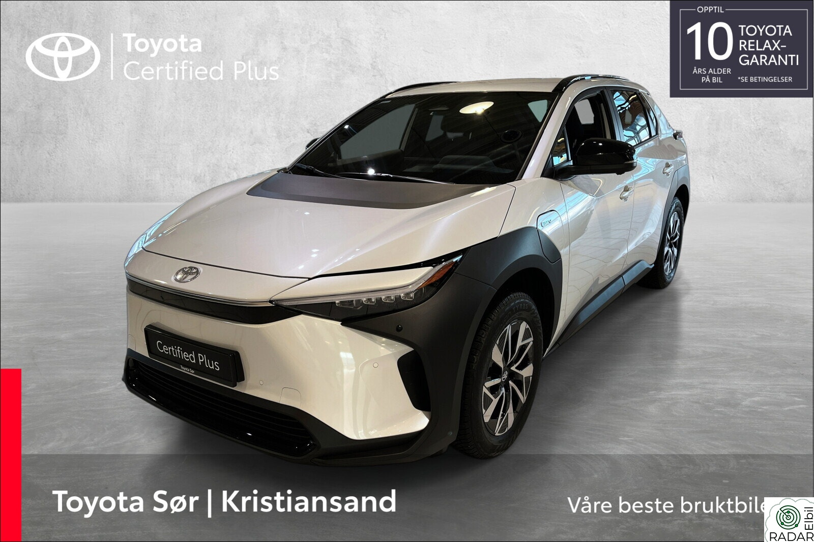 TOYOTA BZ4X AWD Active Tech - sjekk km - hengerfeste