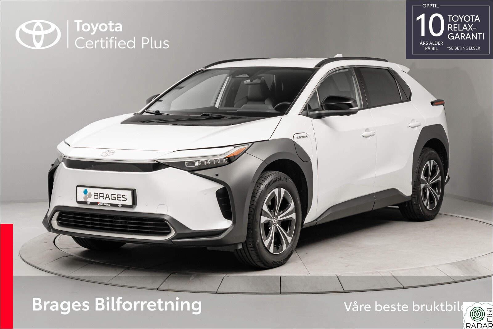TOYOTA BZ4X AWD Executive JBL-lyd, Krok, Rattvarme, Adaptiv cruise