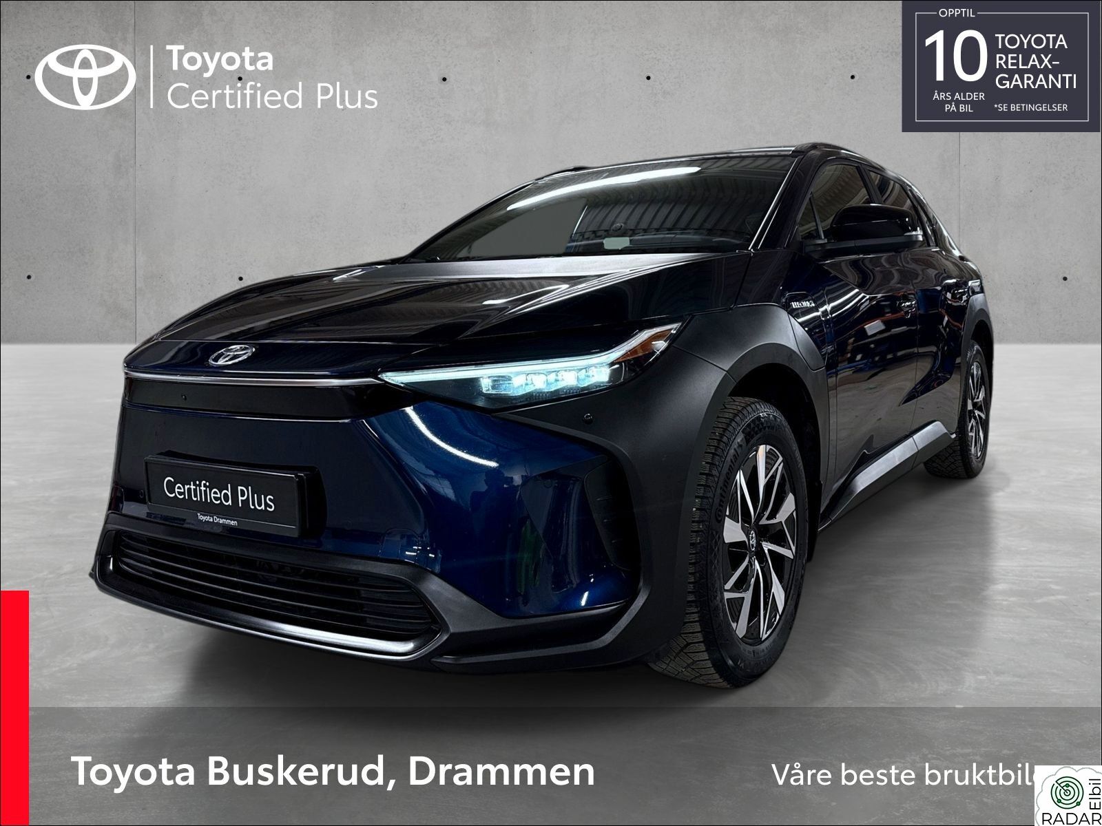 TOYOTA BZ4X AWD Active Tech BRUKTBILKAMPANJE!