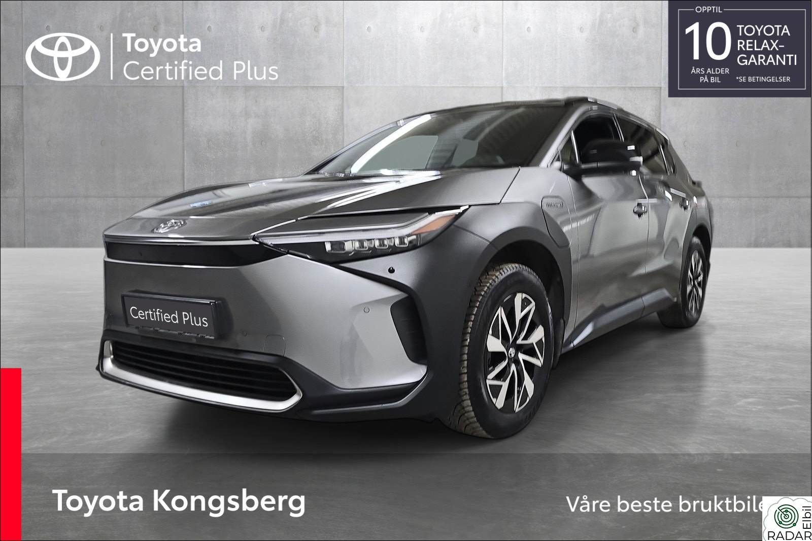 TOYOTA BZ4X AWD Executive RENTEKAMPANJE